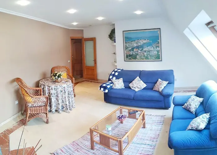 Atico A Pie De Playa Portonovo Apartment *